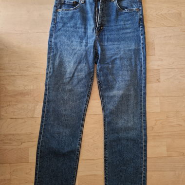 Jeans vintage taille haute