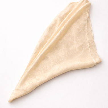 Foulard di seta Ralph Lauren crema