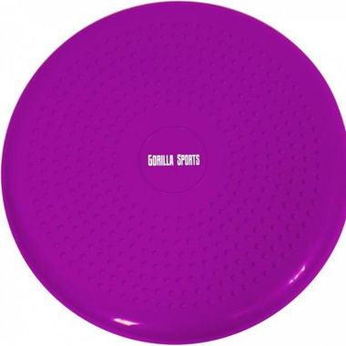 Gorilla Sports Ballsitzkissen Kissen Violett /Pink