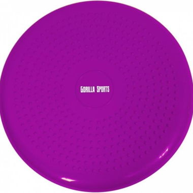 Gorilla Sports Ballsitzkissen Kissen Violett /Pink
