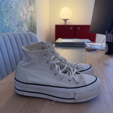 Weisse Converse All Star Sneaker (High-Top)