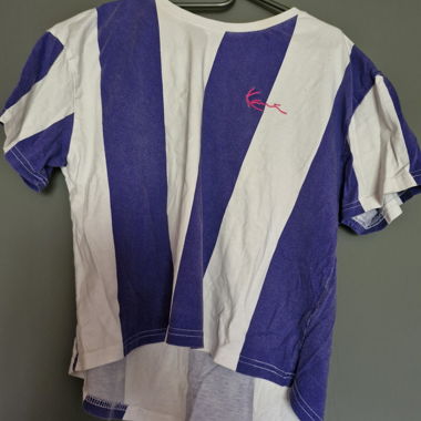 Kani T-Shirt weiss-violett