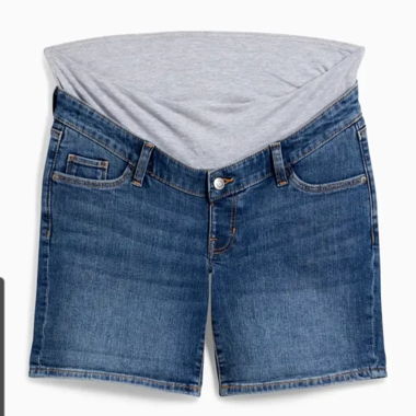 C&A mama denim shorts