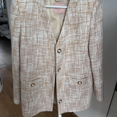 BIMANI tweed blazer size S