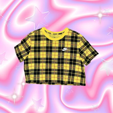 nike cropped top
