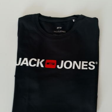 T-shirt Jack & Jones nero