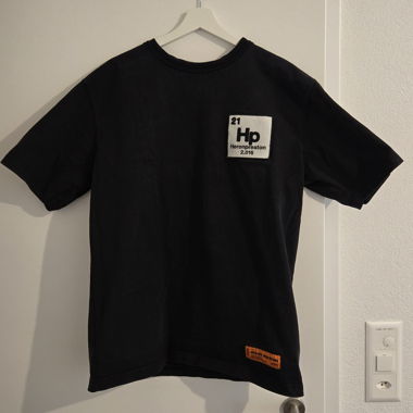 T-shirt nero Heron Preston