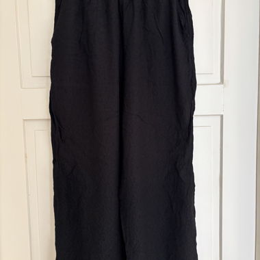 Black Wide-Leg Pants