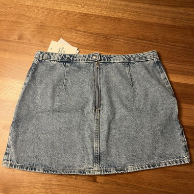 Denim Mini Skirt