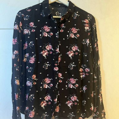 Floral Ladies Blouse Size M/38