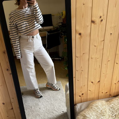 Volcom white jeans