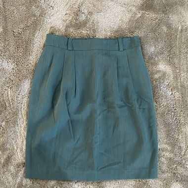 MaxMara Green Skirt