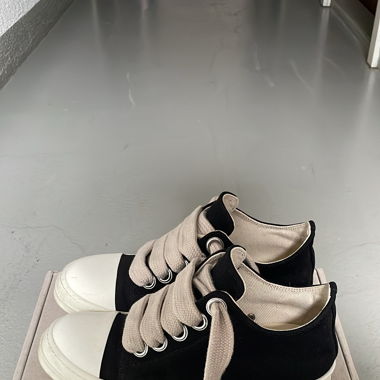Rick Owens DRKSHDW SS22 Jumbo Lace ramones low