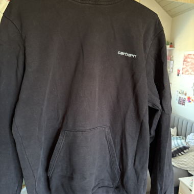 Felpa con cappuccio Carhartt nera