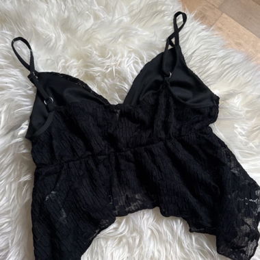 Black Lace Top