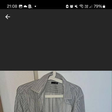 Striped John Adams Hemd