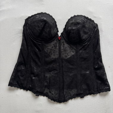black corset top