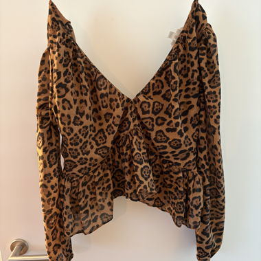 Fluid Leopard Top