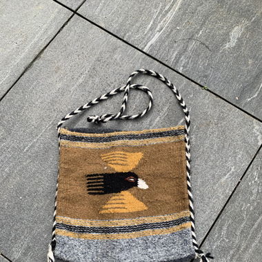 stofftasche mit vogel design