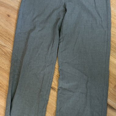 Pantalon en tissu gris