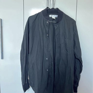 CDG Comme des Garçons Schwarzes Designerhemd (S)