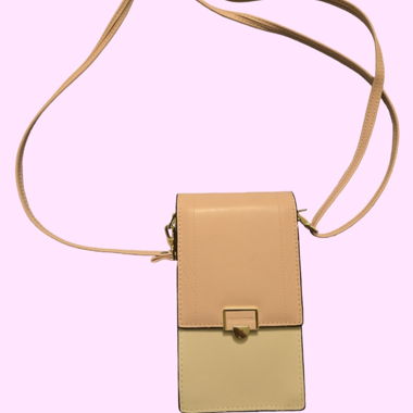 Mini Umhängetasche Rosa/Weiss