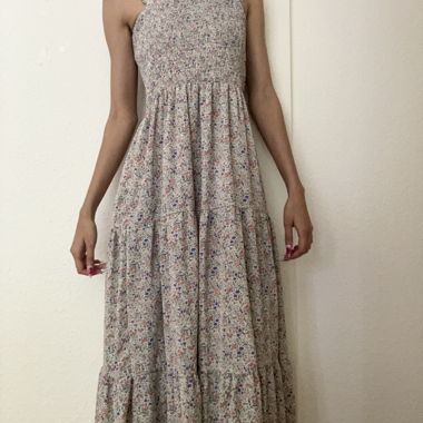 Long Floral Dress