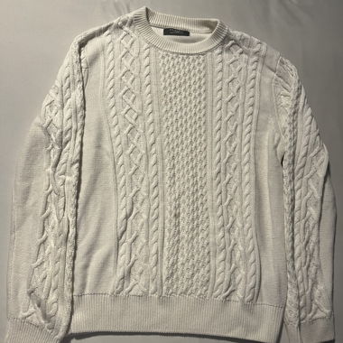 Strick Sweatshirt mit Muster