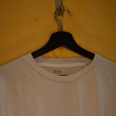 Tee-shirt de sport Uniqlo blanc