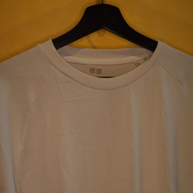 White Uniqlo Sports T-shirt