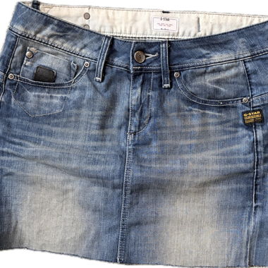 Jupe mini en jean G-Star