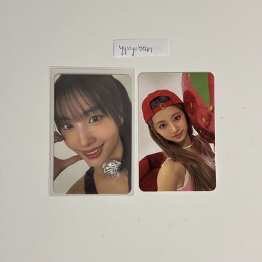 Twice Strategy Momo & Tzuyu photocards