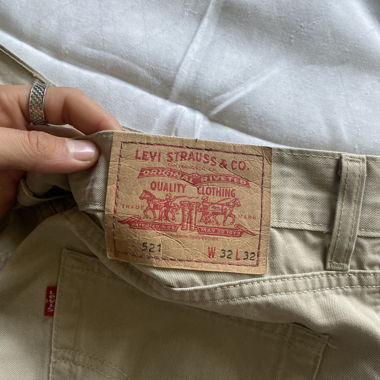 Jeans beige Levis