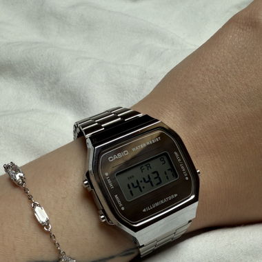Casio Digitaluhr silver
