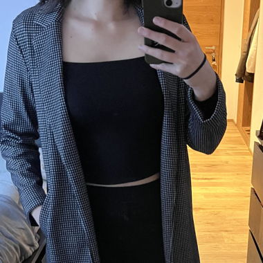 Langer Blazer