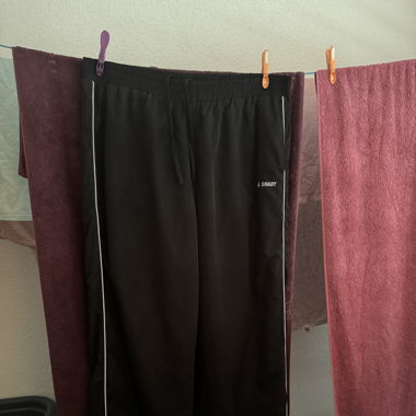 Schwarze Jogginghose