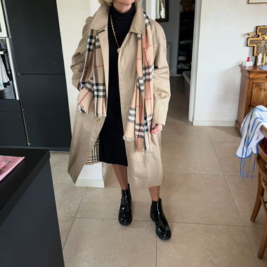 BURBERRYS TRENCHCOAT VINTAGE BEIGE