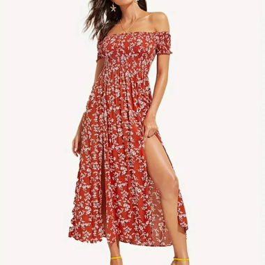 Neues rotes Kleid - Grösse L