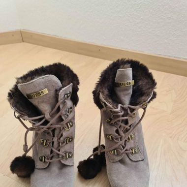 Guess gefütterte Wildlederschuhe