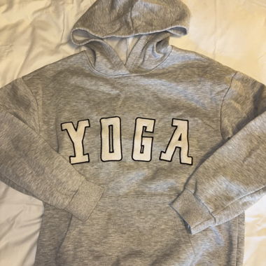 Pull de yoga gris