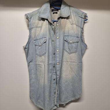 Ärmellose Jeans Weste