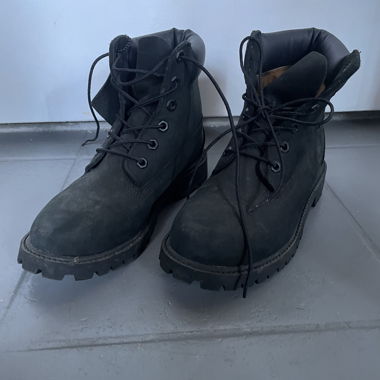 Schwarze Timberland-Stiefel - 37