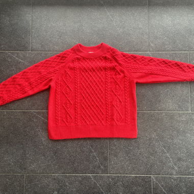 maglione di natale rosso