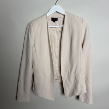 Topshop beige blazer