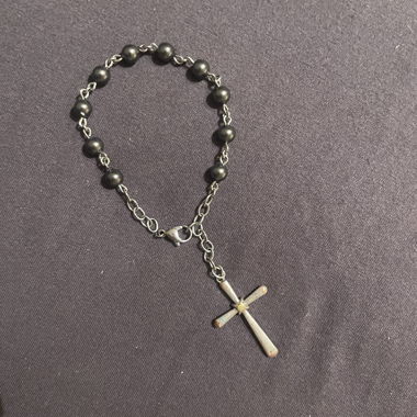 Bracciale con croce Swarovski