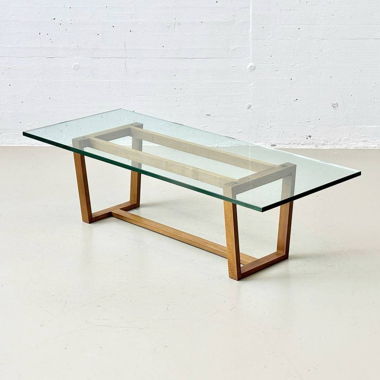 Eleganter Couchtisch im schlichten Design, 70er
