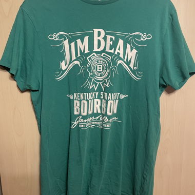 Grünes TShirt Jim beam