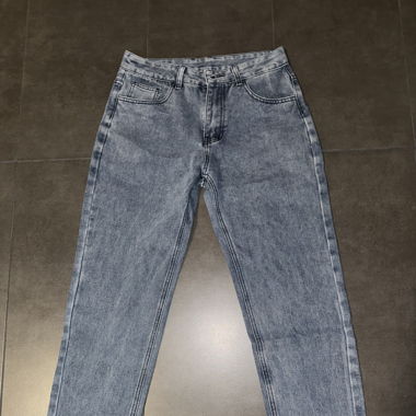 Pantaloni in denim a vita larga da uomo