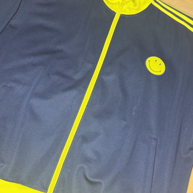 Adidas smiley track jacket