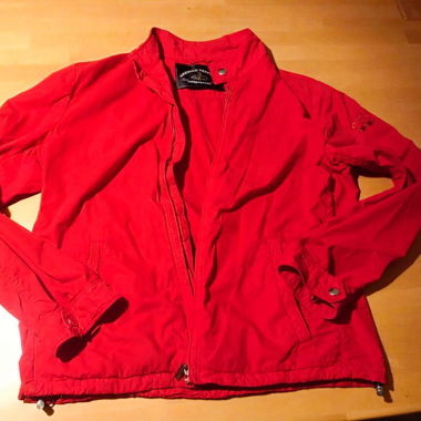 Rote Vespucci-Jacke, Original, Grösse L, nie getragen